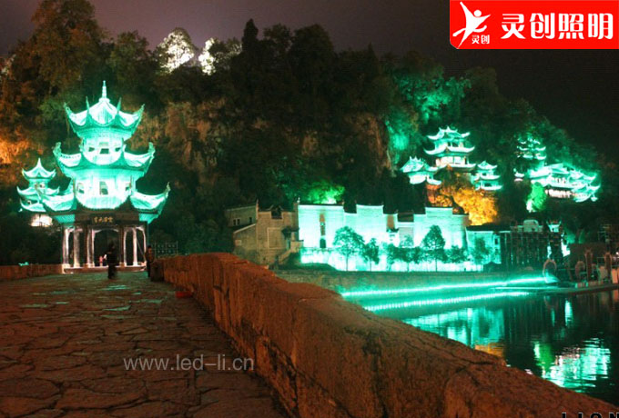 貴州鎮(zhèn)遠旅游亮化項目夜景展示
